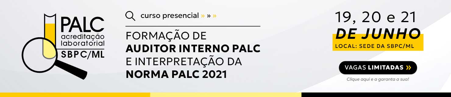 Curso Presencial de Formação de Auditor Interno PALC e Interpretação da Norma PALC 2021